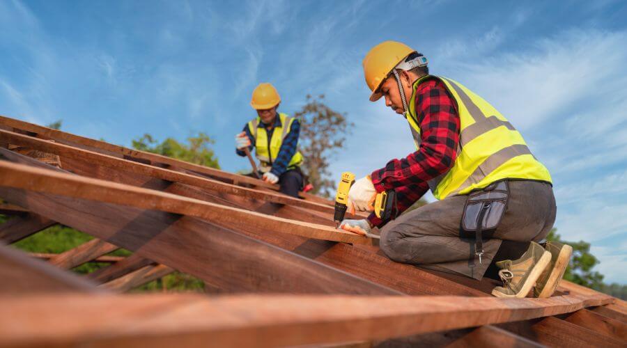 Professional gutter cleaning in North Star, OH